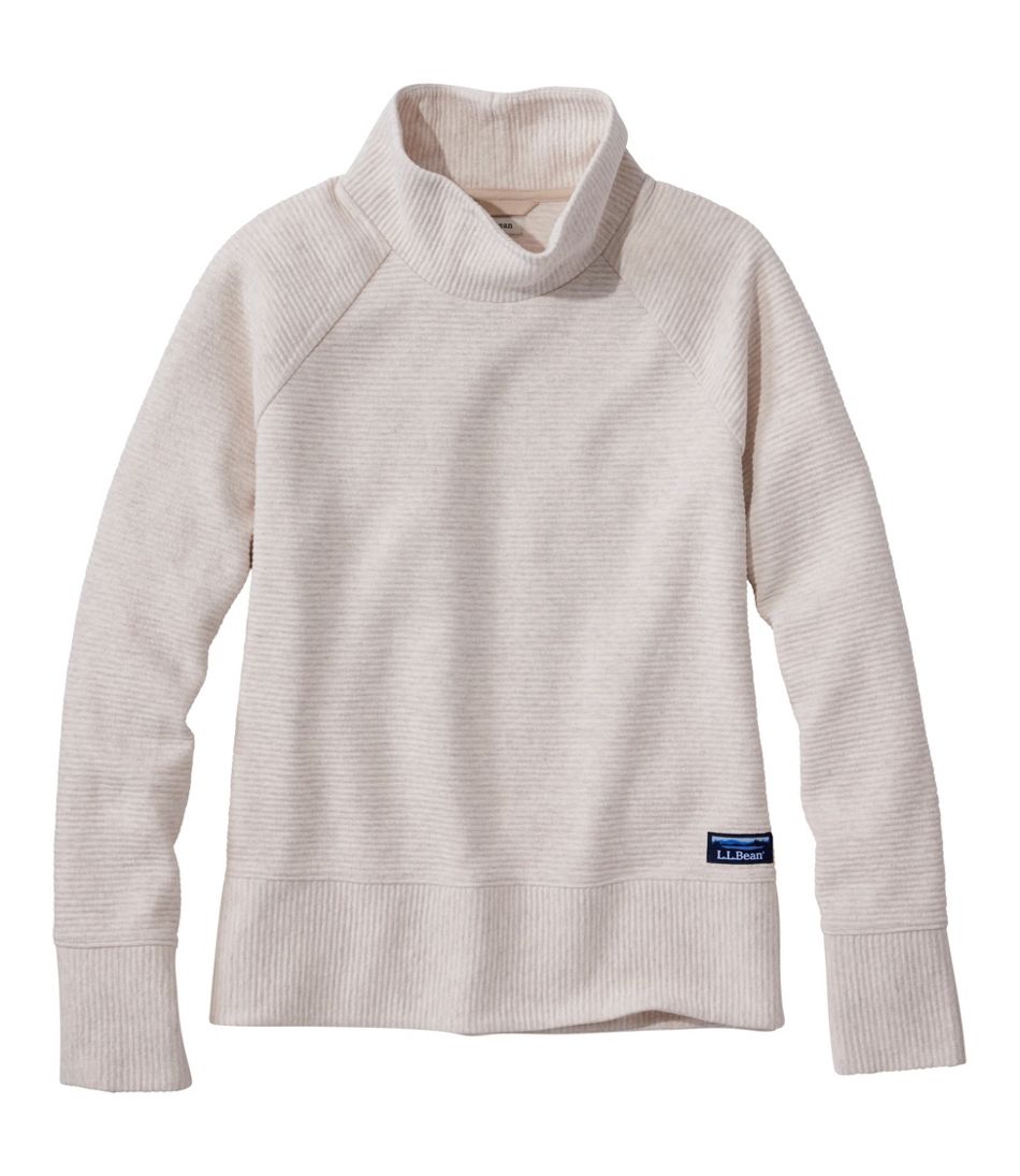 L.L.Bean Online | Women's Lakewashed Double-Knit Funnelneck