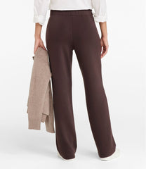 L.L.Bean New | Women's CloudSoft Pants, Mid-Rise Straight-Leg