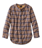 L.L.Bean | Women's Signature 1933 Collarless Chamois Tunic, Plaid