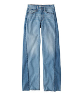 L.L.Bean | Women's Signature 1912 Premium Jeans, High-Rise Relaxed Wide-Leg