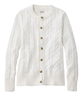 L.L.Bean | Women's The Original Double L® Sweater, Cable Cardigan