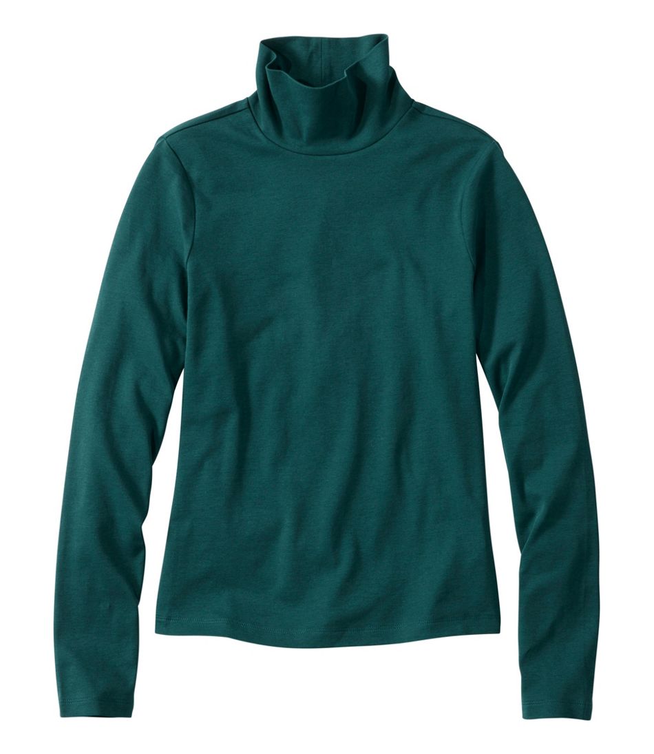 L.L.Bean For Sale | Women's Signature Lightweight Cotton Turtleneck