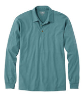 L.L.Bean New | Men's Carefree Unshrinkable Polo, Long-Sleeve, Without Pocket