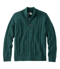 L.L.Bean Discount | Men's Riverton Wool/Cotton Sweater, Mockneck
