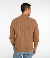 L.L.Bean Discount | Men's Riverton Wool/Cotton Sweater, Mockneck
