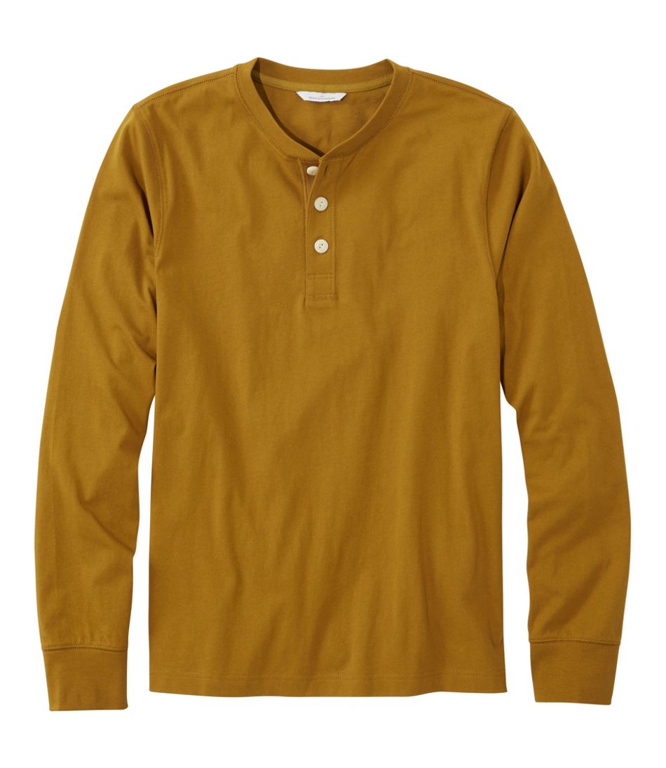 L.L.Bean Online | Men's Signature Northwoods Henley, Long-Sleeve
