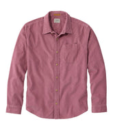 L.L.Bean Discount | Men's Sunwashed Corduroy Shirt, Slightly Fitted Untucked Fit