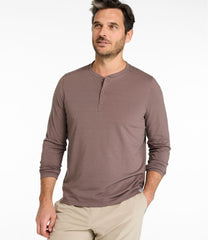 L.L.Bean Sale | Men's Multisport Lifestyle Henley, Long-Sleeve