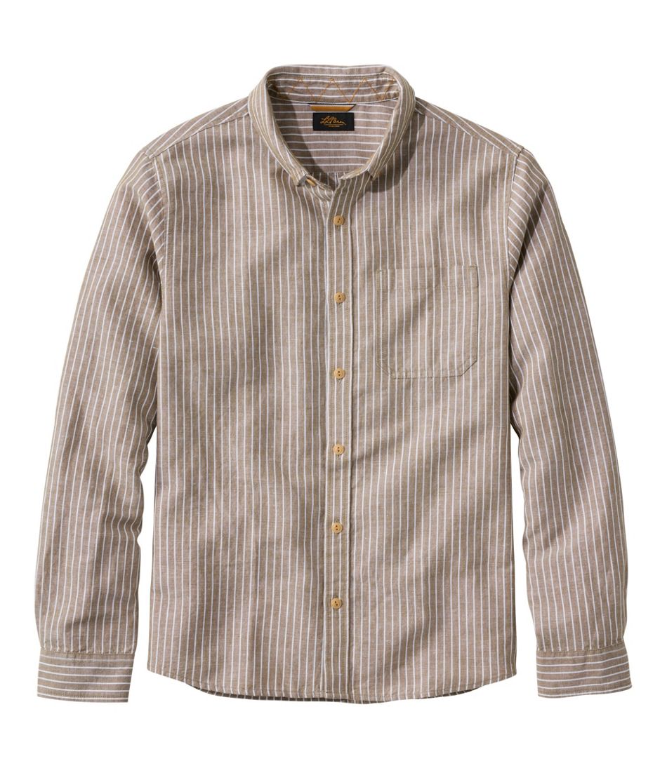 L.L.Bean Sale | Men's Signature Wharfside Linen Blend Shirt