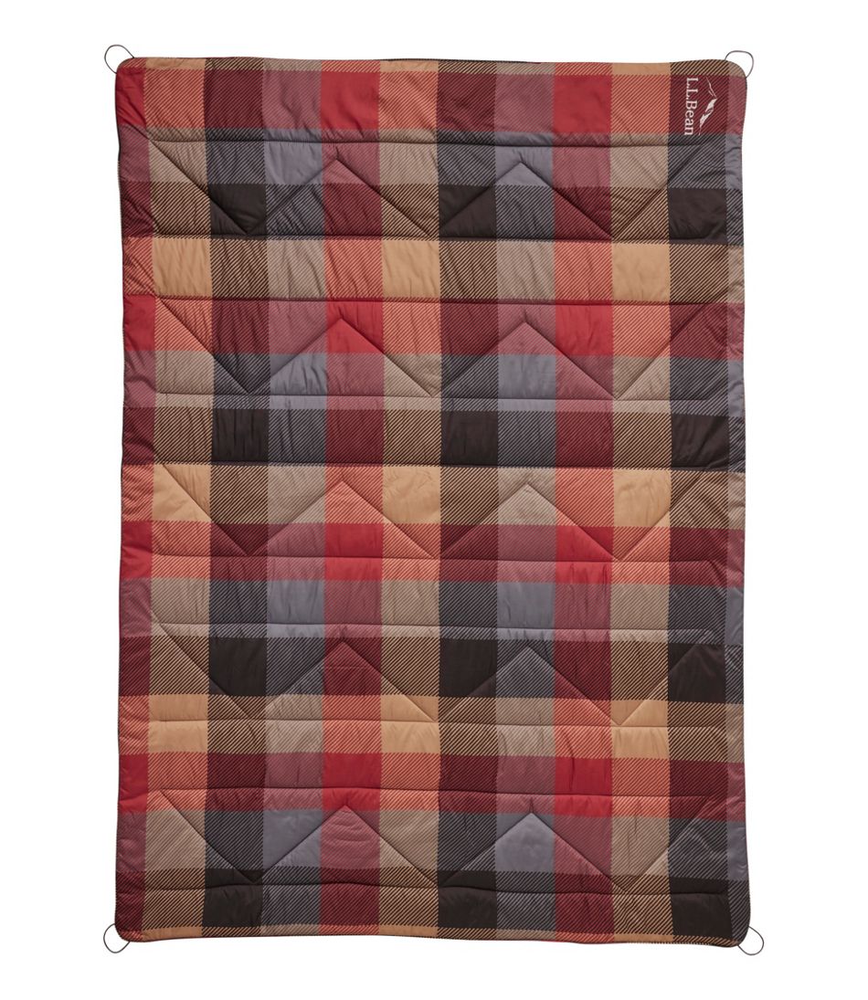 L.L.Bean Online | Fleece Puffer Blanket