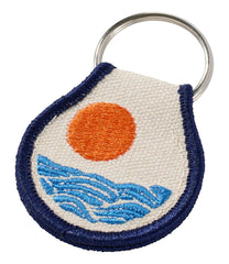 L.L.Bean New | Embroidered Patch Charm, Sun & Waves