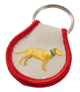 L.L.Bean Discount | Embroidered Patch Charm, Yellow Lab