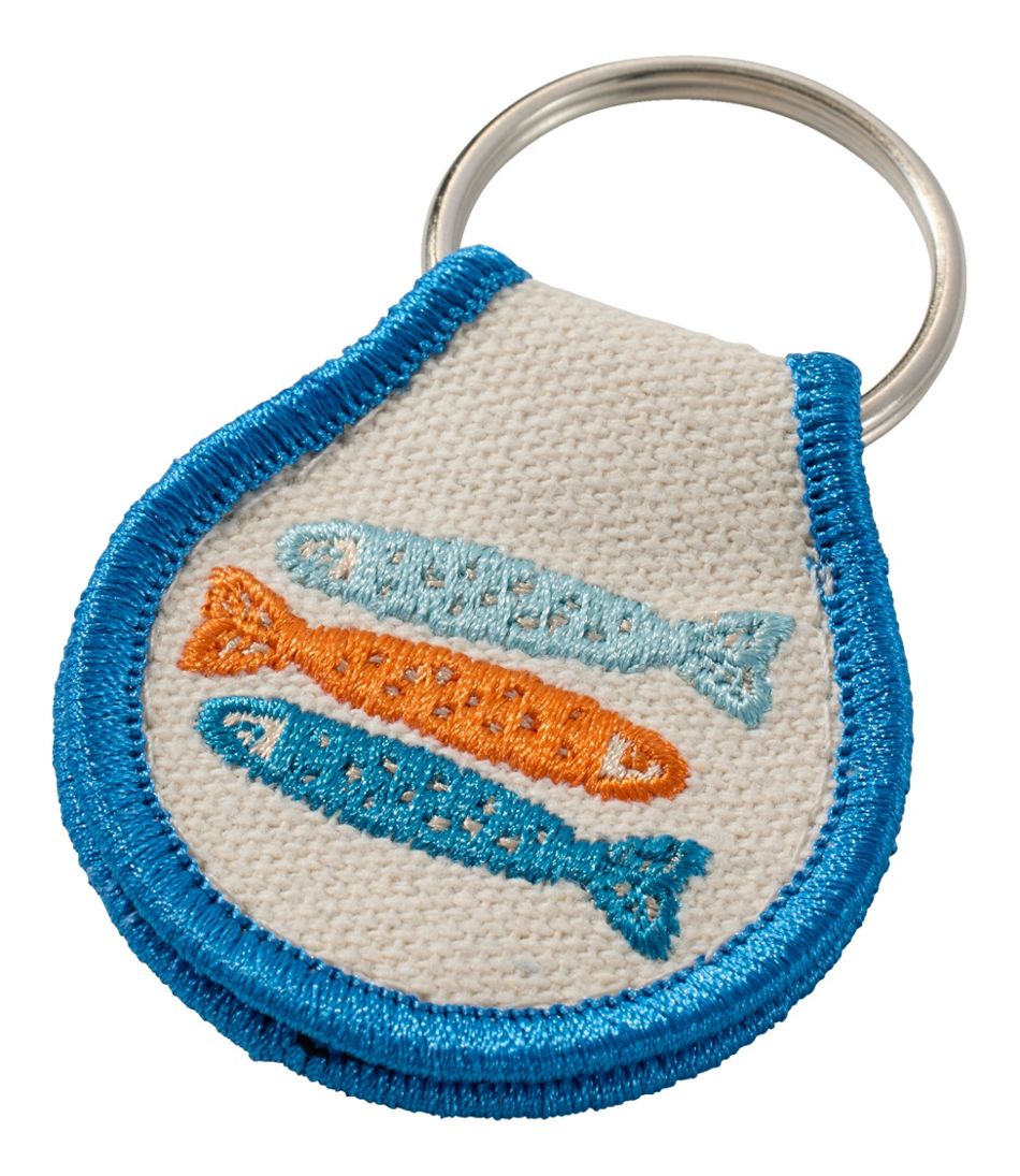 L.L.Bean On Sale | Embroidered Patch Charm, Fish