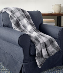L.L.Bean On Sale | Cozy Plush Throw, Plaid