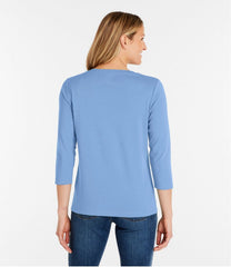 L.L.Bean New | Women's V-Neck, Three-Quarter-Sleeve