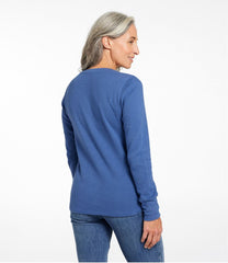 L.L.Bean Discount | Women's Waffle-Knit Henley