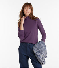 L.L.Bean For Sale | Women's Soft Stretch Supima-Blend Tee, Turtleneck