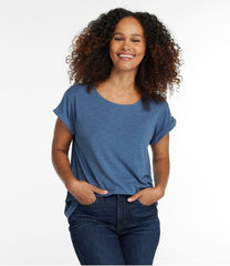 L.L.Bean New | Women's Camden Hills Tee, Short-Sleeve