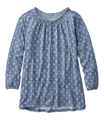 L.L.Bean Discount | Women's Camden Hills Tee, Three-Quarter-Sleeve Print
