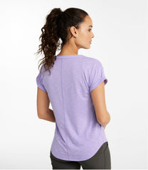 L.L.Bean Sale | Women's Streamside Tee, Short-Sleeve Splitneck