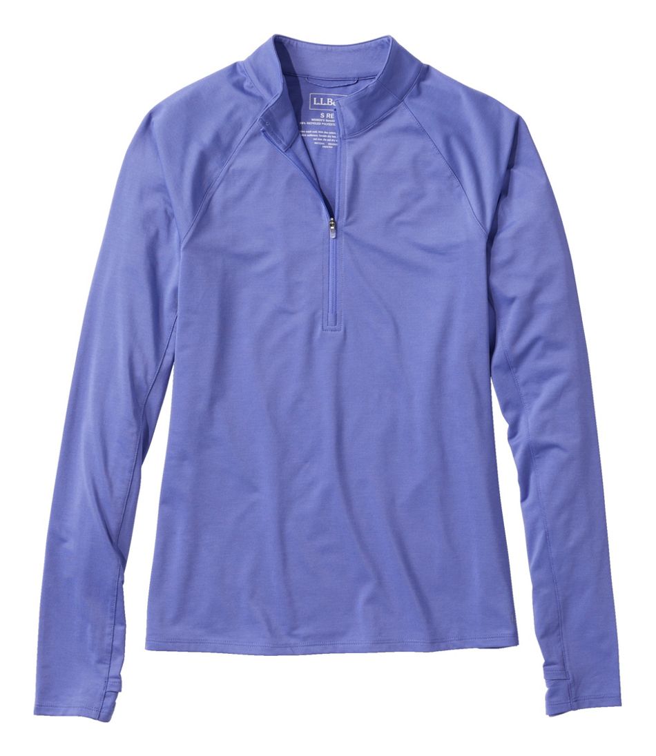 L.L.Bean US | Women's Access Trail Pullover, Long-Sleeve Quarter-Zip
