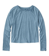 L.L.Bean Sale | Women's Movement Essential Tee, Long-Sleeve Cropped