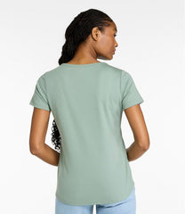 L.L.Bean On Sale | Women's Tee, Short-Sleeve Notch-Neck