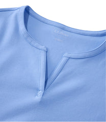 L.L.Bean On Sale | Women's Tee, Short-Sleeve Notch-Neck