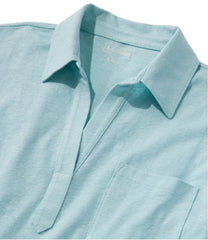 L.L.Bean For Sale | Women's Linen/Cotton Tee, Three-Quarter-Sleeve Splitneck Polo