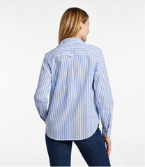 L.L.Bean US | Women's Essential Cotton Poplin Shirt, Long-Sleeve