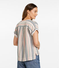 L.L.Bean New | Women's Cloud Gauze Shirt, Short-Sleeve