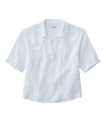L.L.Bean New | Women's Cloud Gauze Shirt, Polo