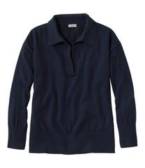 L.L.Bean Sale | Women's Cotton/Cashmere Sweater, Polo