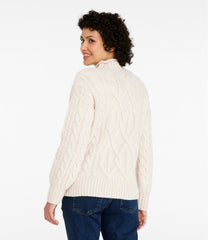 L.L.Bean US | Women's 1912 Heritage Wool Blend Mockneck Sweater