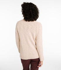 L.L.Bean Sale | Women's Cotton Ragg Sweater, Funnelneck Pullover