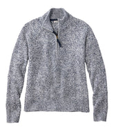L.L.Bean Online | Women's Mariner Shaker Sweater, Quarter-Zip