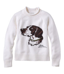 L.L.Bean Outlet | Women's Signature Original Cotton Sweater, Rollneck Novelty
