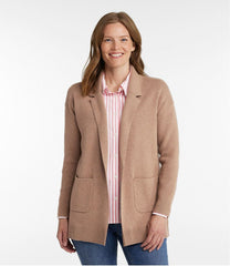 L.L.Bean New | Women's Wicked Soft Cotton/Cashmere Coatigan Sweater