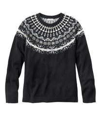 L.L.Bean For Sale | Women's Classic Cashmere Sweater, Crewneck Fair Isle