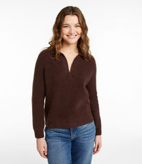 L.L.Bean Sale | Women's SuperSoft Waffle Sweater, Polo