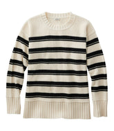 L.L.Bean US | Women's Heritage Heirloom Wool/Cashmere Sweater, Crewneck Stripe
