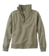 L.L.Bean Discount | Women's Sunwashed Sweats, Quarter-Zip