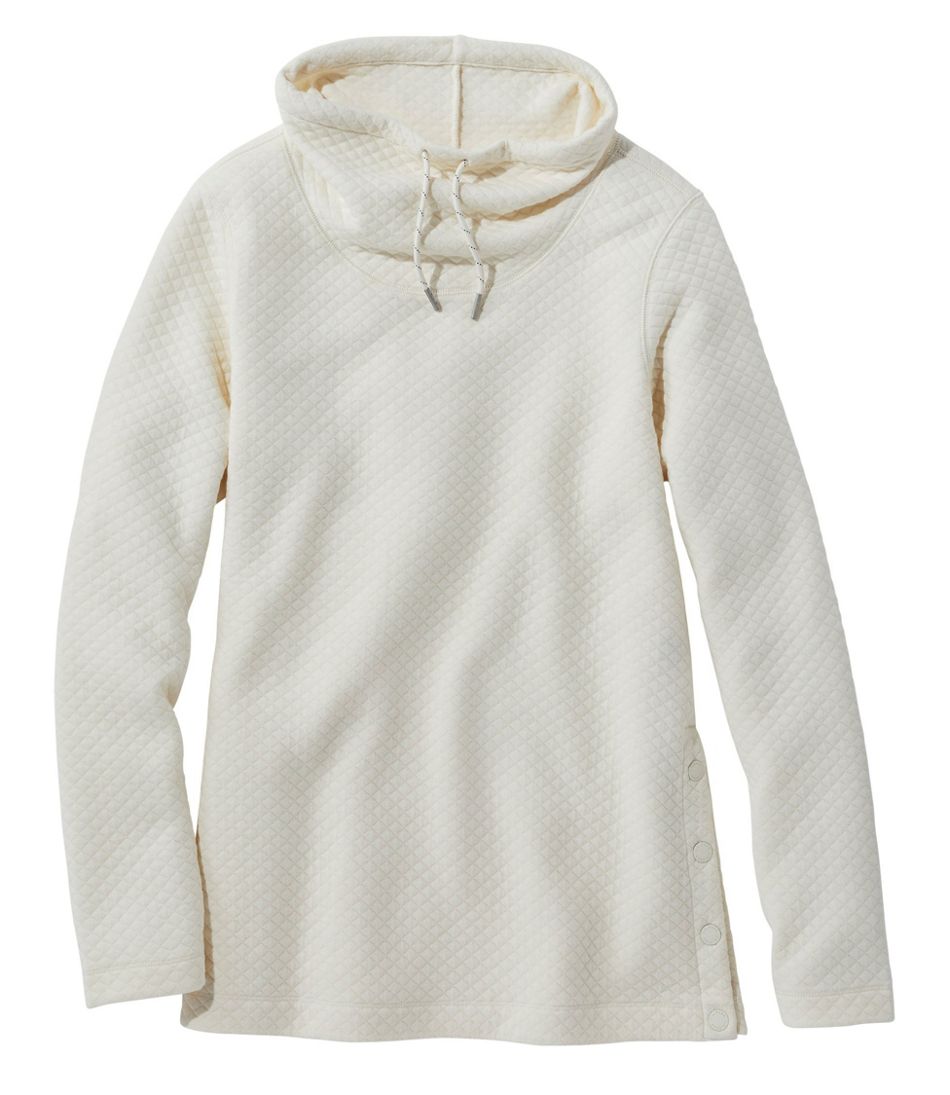 L.L.Bean For Sale | Women's SoftLight Quilted Top, Funnelneck Pullover
