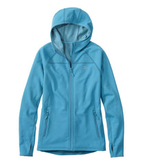 L.L.Bean Sale | Women's PrimaLoft ThermaStretch Fleece Jacket, Hooded Full-Zip