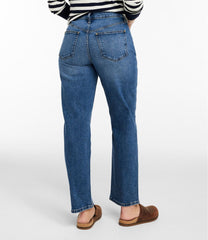 L.L.Bean New | Women's 207 Vintage Jeans, High-Rise Stovepipe Ankle