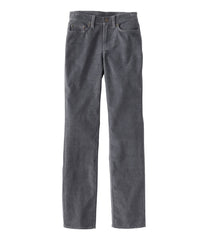 L.L.Bean | Women's BeanFlex Five-Pocket Corduroy Pants, Mid-Rise Straight-Leg