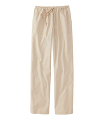 L.L.Bean Online | Women's Sunwashed Canvas Pants, High-Rise Straight-Leg