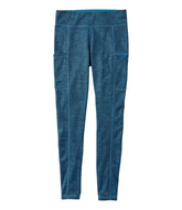 L.L.Bean For Sale | Women's PrimaLoft ThermaStretch Fleece Pocket Tights, Mid-Rise