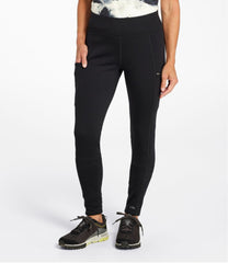 L.L.Bean For Sale | Women's PrimaLoft ThermaStretch Fleece Pocket Tights, Mid-Rise