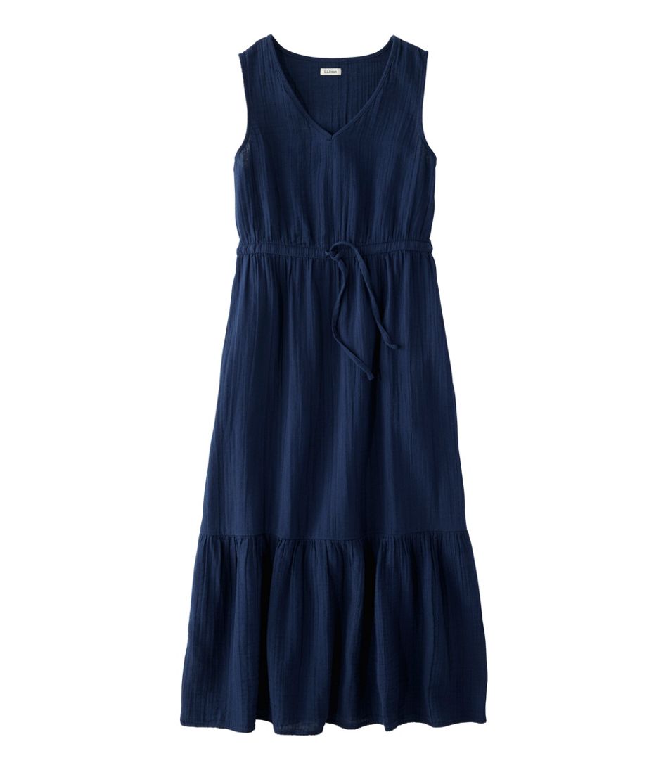 L.L.Bean Outlet | Women's Cloud Gauze Midi Dress
